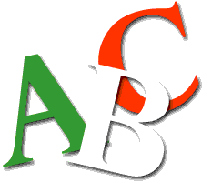 Het Italiaanse ABC alfabet