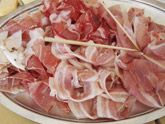 Diverse Italiaanse vleeswaren