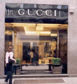 Gucci-winkel in Milaan