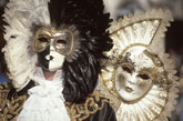 Venezianen tijdens Carnevale