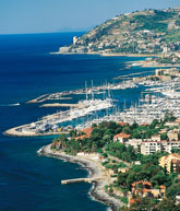 De kust van San Remo, riviera di Ponente