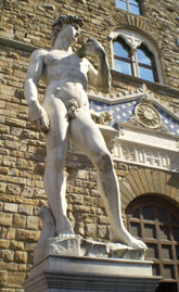 Het bekendste kunstwerk in Firenze, David