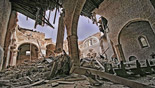 Basilica di Collemaggio dopo il terremoto