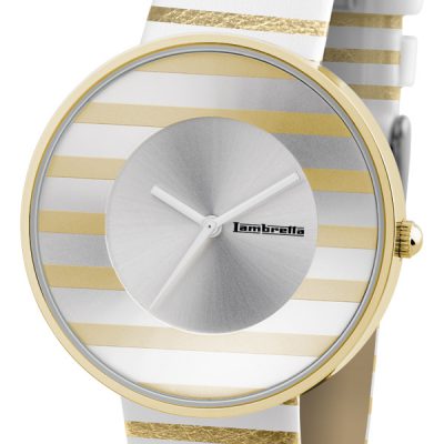 Lambretta horloge Stripe Gold limited edition - Uitverkoop