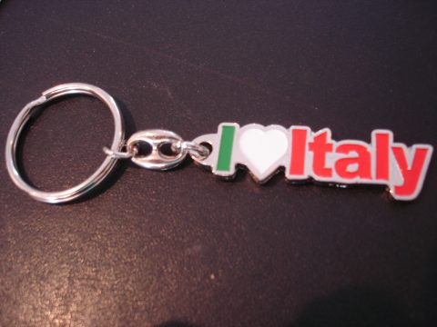 I love Italy sleutelhanger