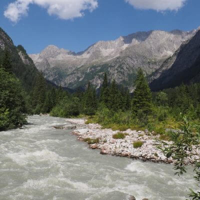 Fietsen in het Parco Naturale Adamello Brenta