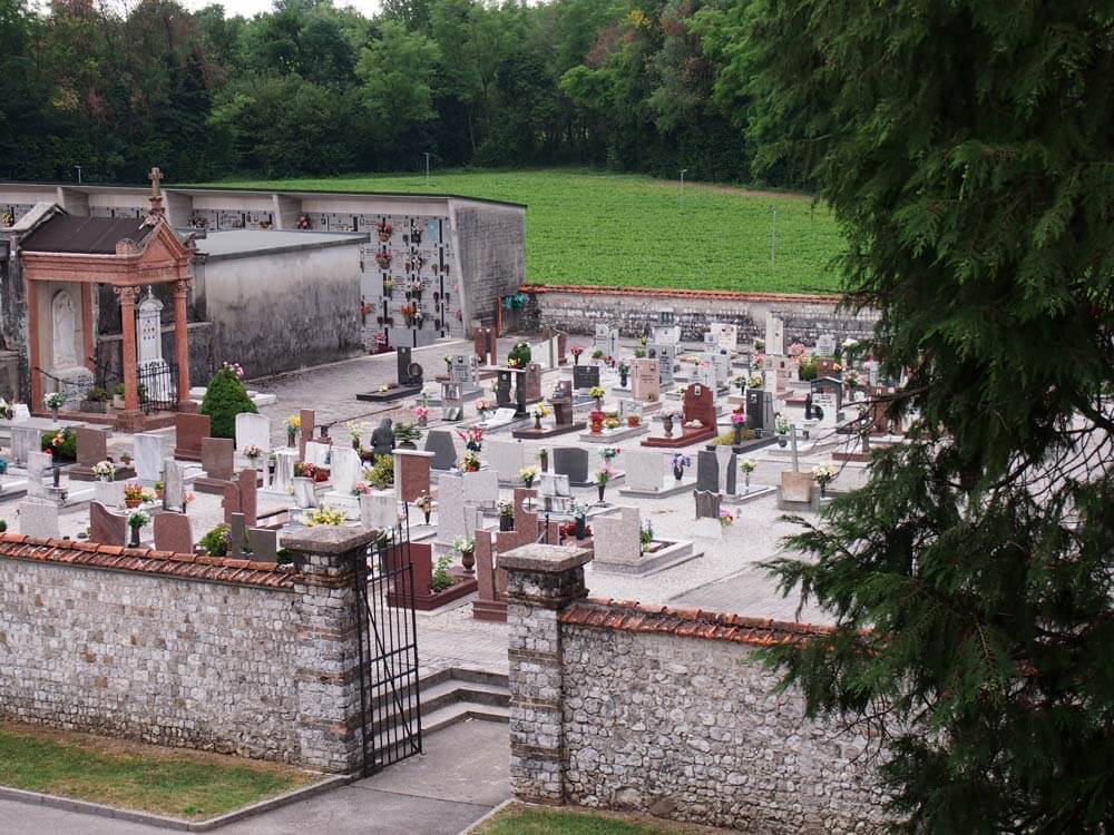 Italiaanse begraafplaats