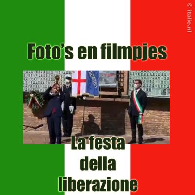 Beelden van Italië's 75e bevrijdingsdag 2020