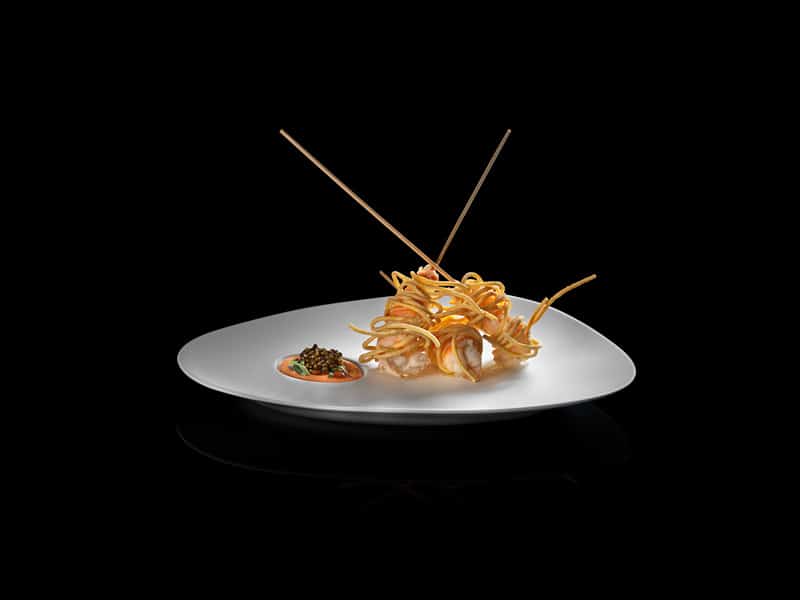 Calandre fried langoustine rolls © Sergio Coimbra