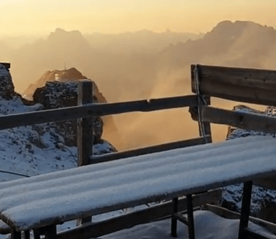 Half juli: sneeuw in Noord-Italie!