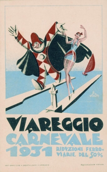 carnevele di viareggio 1931