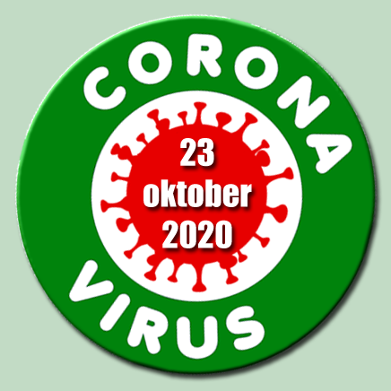 Corona virus update 23-10-20