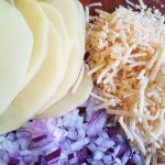 ingredienten voor frico di patate