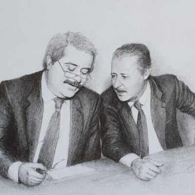 Giovanni Falcone en Paolo Borsellino