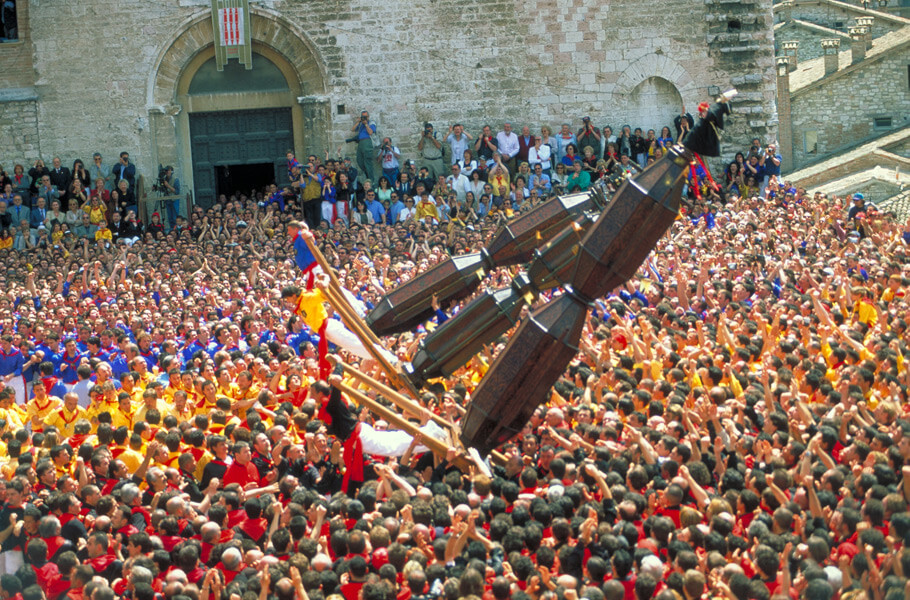 Gubbio - Festa dei ceri © Archivio fotografico APT dell'Umbria