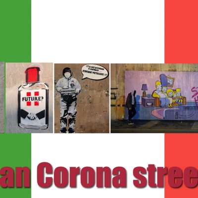 Kunstige Corona street art