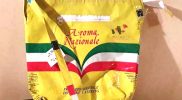 Italiaanse schoudertas dames - geel -Aroma Nazionale - Uitverkoop