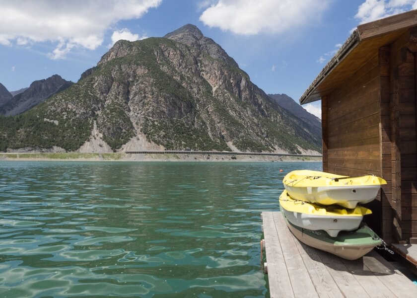 Watersportfun op Lago di Livigno © Claudia Zanin