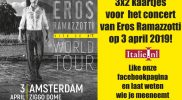 Concert Eros Ramazzotti - Amsterdam 2019