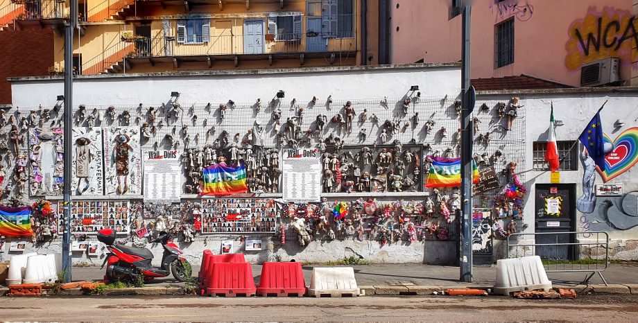 Muro delle Bambole, Milaan © Claudia Zanin