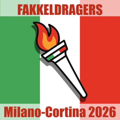 De fakkeldragers van de Olympische Winterspelen Milano Cortina 2026