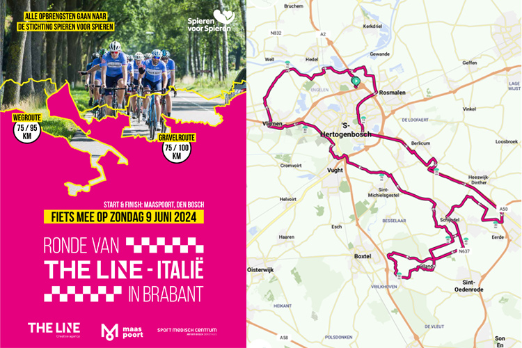 Fiets de Ronde van Italië in Brabant: 9 juni 2024