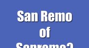 Wat is de juiste schrijfwijze: Sanremo of San Remo?