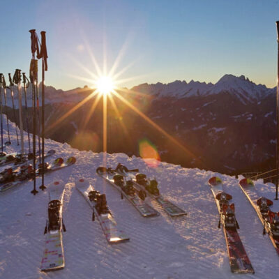 Trentino Ski Sunrise in Val di Fiemme