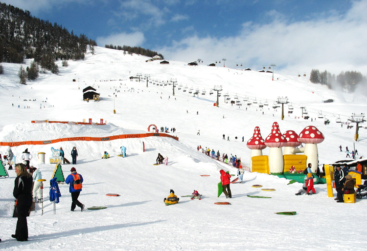 Snowtrex wintersport in Italie