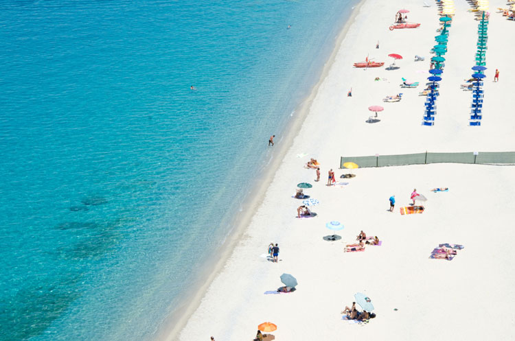 strandvakantie bij Tropea in Calabria