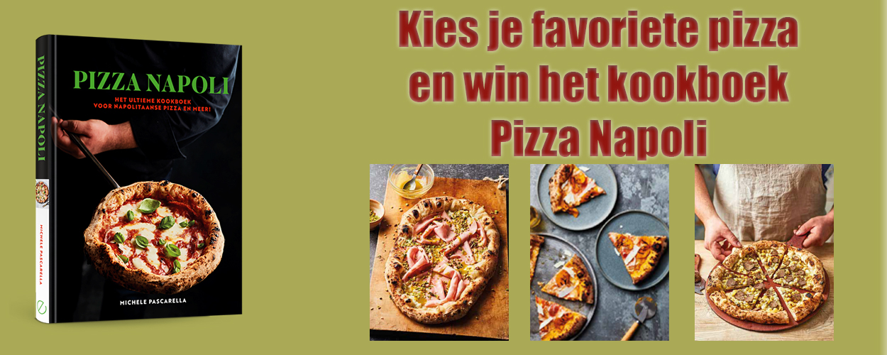 Win kookboek Pizza Napoli